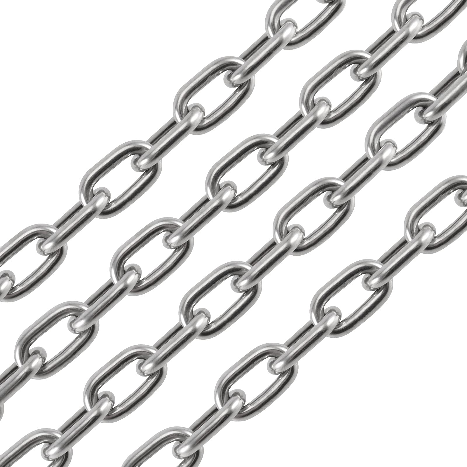 chain - Amazon.com: 1/4 Inch x 13ft 304 Stainless Steel Coil Chain ...