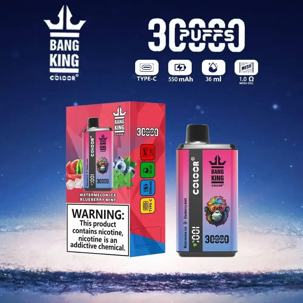 porównanie małego vape z Bang King 30000 Puffs, e-papieros 600 buchów vs 30000 buchów, rozwój e-papierosów, gigantyczny e-papieros - Kompleksowe porównanie jednorazowych waporyzatorów Bang King ...
