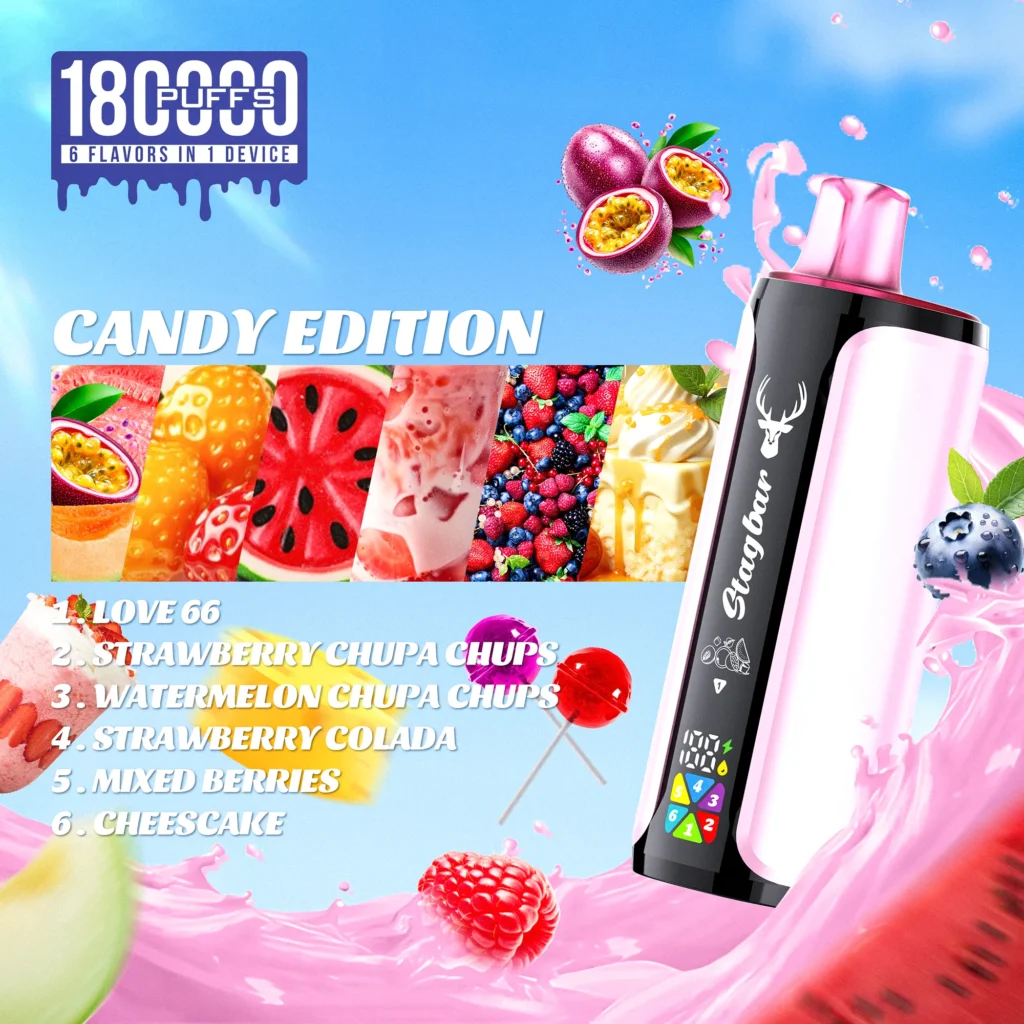 stag bar 6in1 180000 puffs