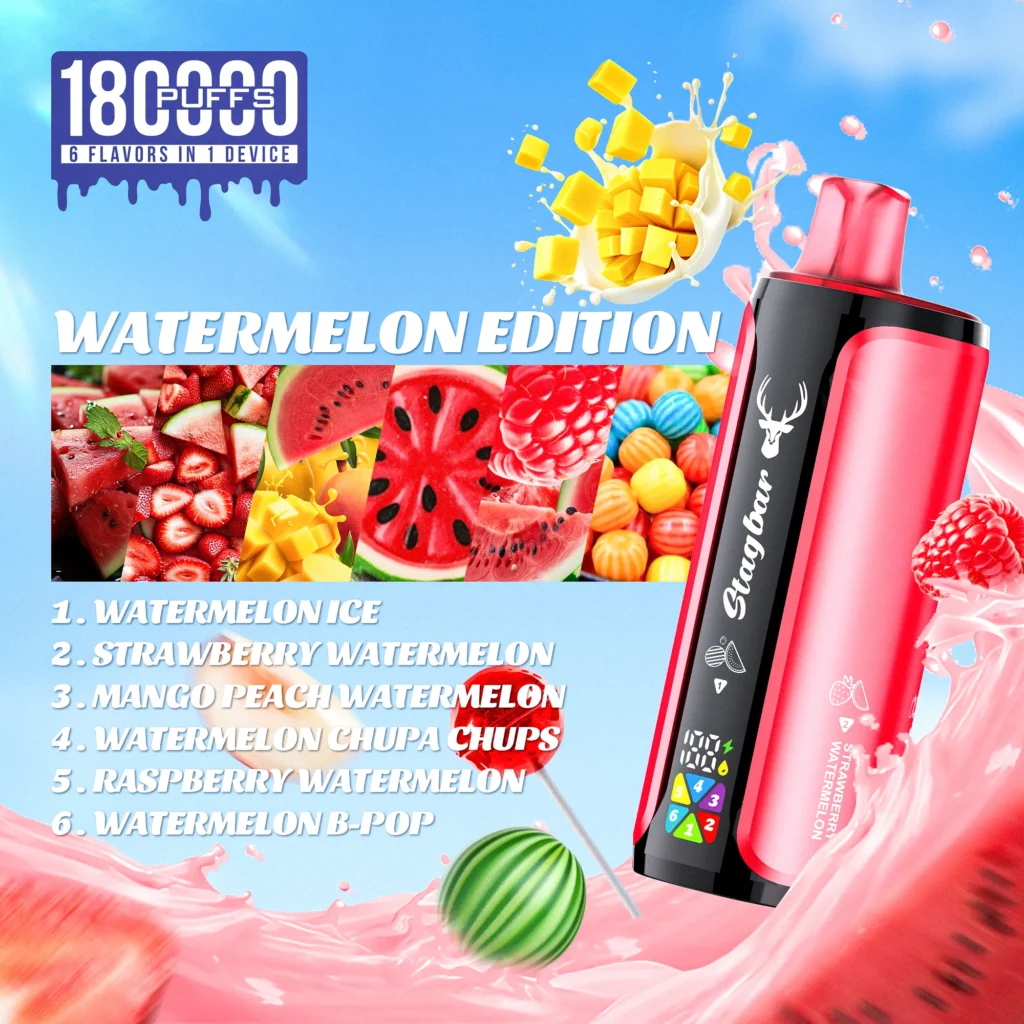 stag bar 6in1 180000 puffs