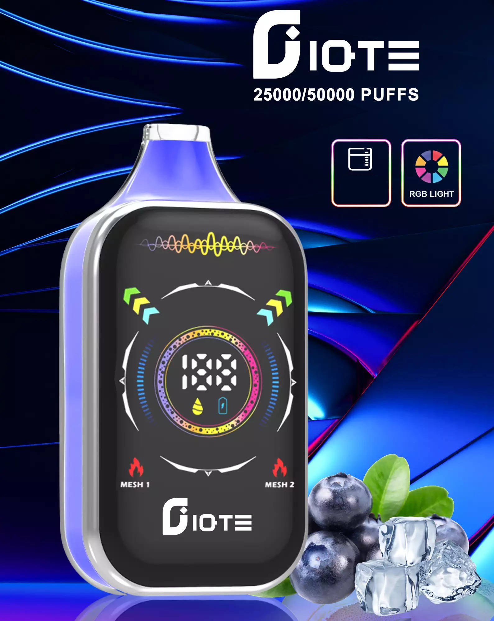 iqte 50000 puffs dual mesh rgb